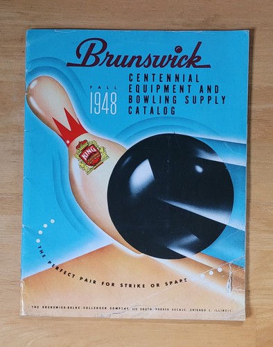 1948 brunswick bowling catalog - 1948,
