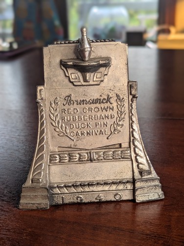 Brunswick bowling trophy - brunswick,