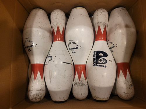 Used bowling pins - 5,