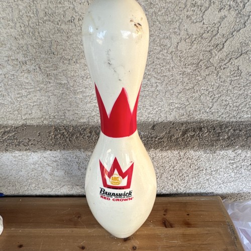 Brunswick bowling pin red