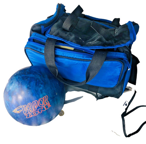 Bowling ball blue brunswick - ball,