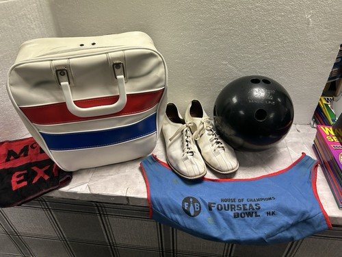 Vintage brunswick bowling set - brunswick,